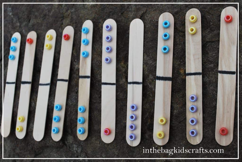 beaded dominoes
