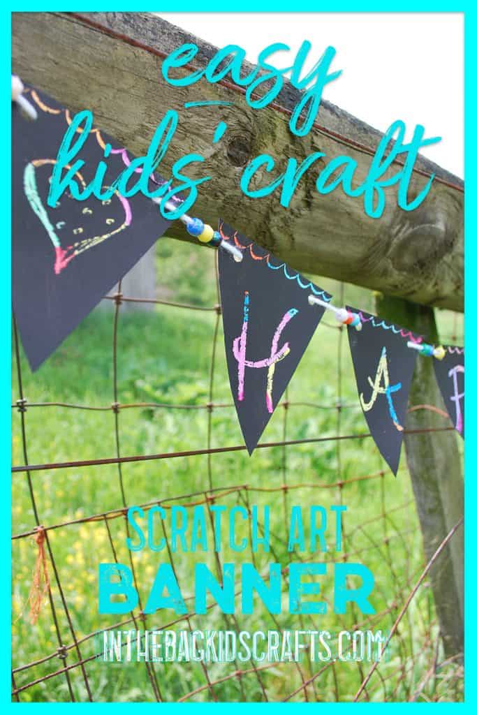 scratch art banner