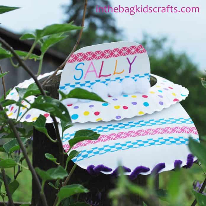 Summertime Easy Kids' Craft Sun Visor • In the Bag Kids' Crafts