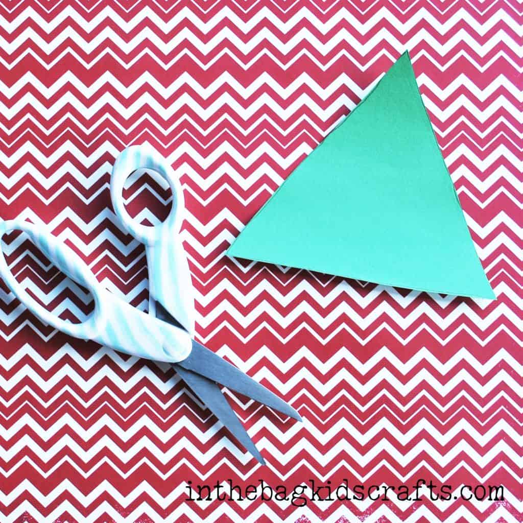 Easy Summertime Kids Craft Pear step 4