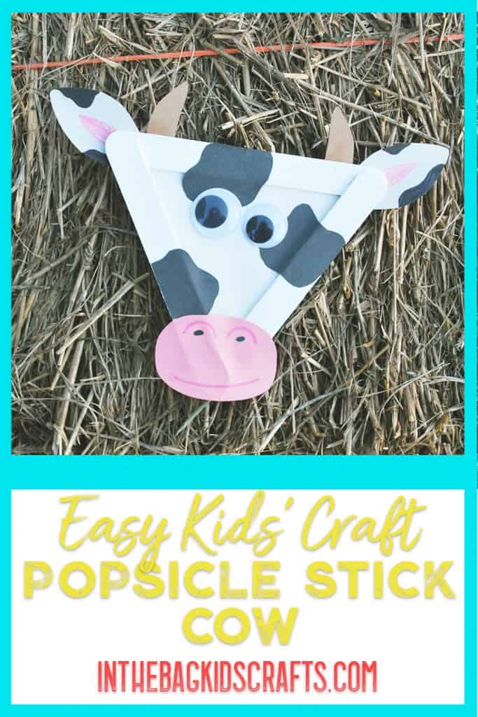 Triangle Cow Kids Craft