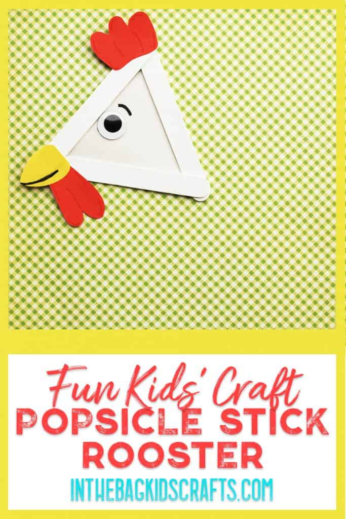 Rooster Kids Craft