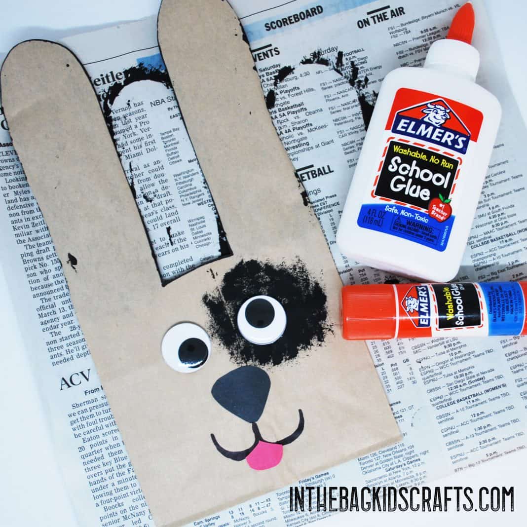 Puppy Gift Bags Easy Kids' Craft • In the Bag Kids' Crafts
