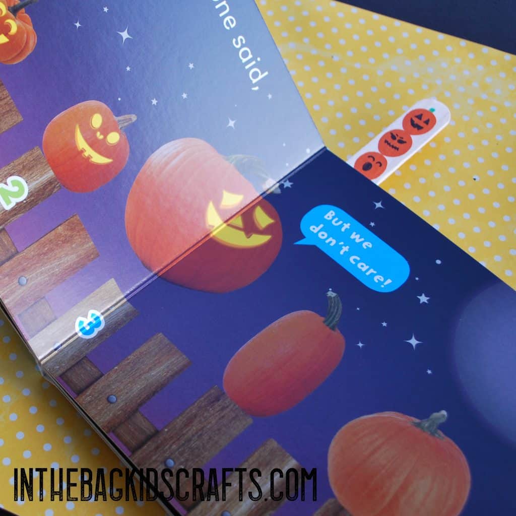 5 Little Pumpkins Bookmark