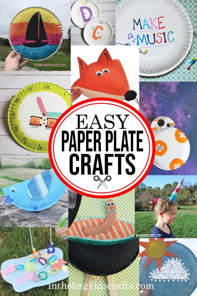 EASY PAPER PLATE CRAFTS