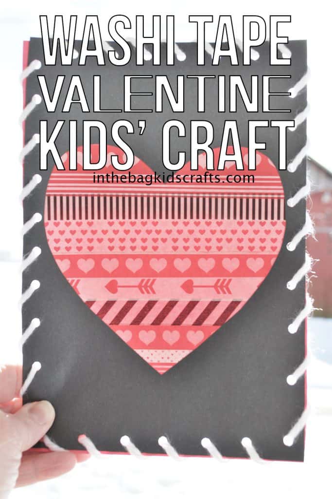 Heart Art Washi Tape Valentine