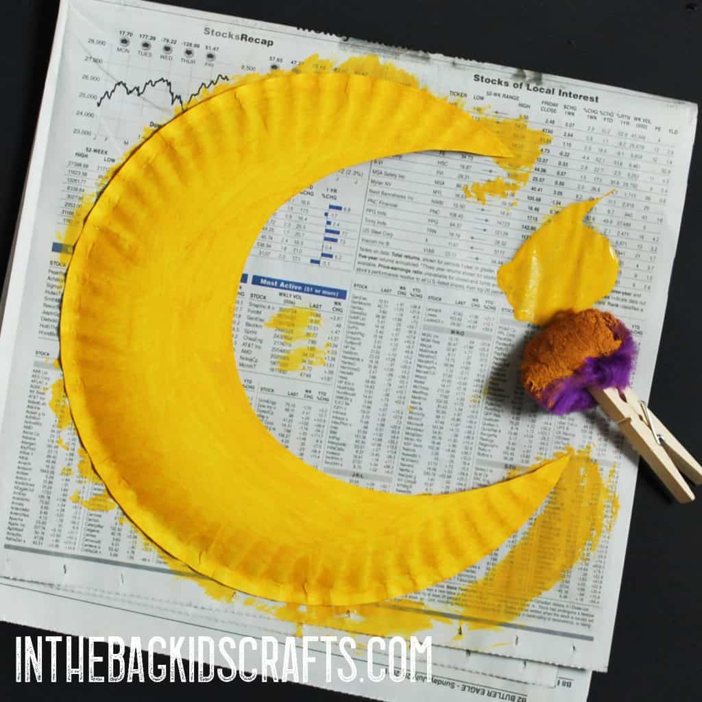 Halloween Kids' Craft step 1