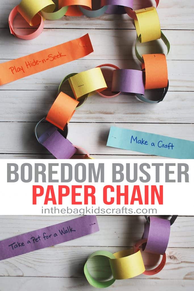 BOREDOM BUSTER PAPER CHAIN
