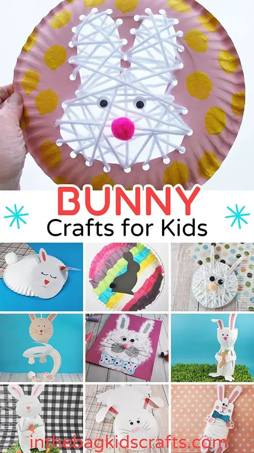 15+ Adorable Bunny Crafts to Make This Spring • In the Bag Kids' Crafts