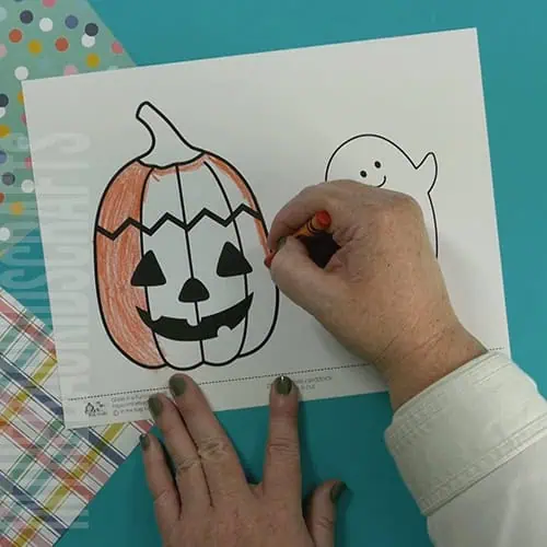 Jackolantern Craft for Kids with Ghost (Print and Play!) • In the Bag