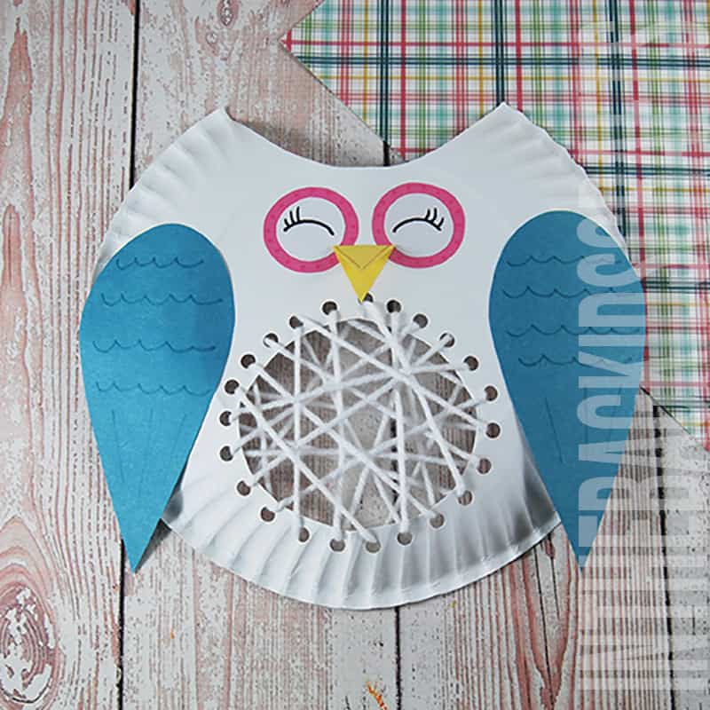 Paper Plate Owl Craft • In the Bag Kids' Crafts