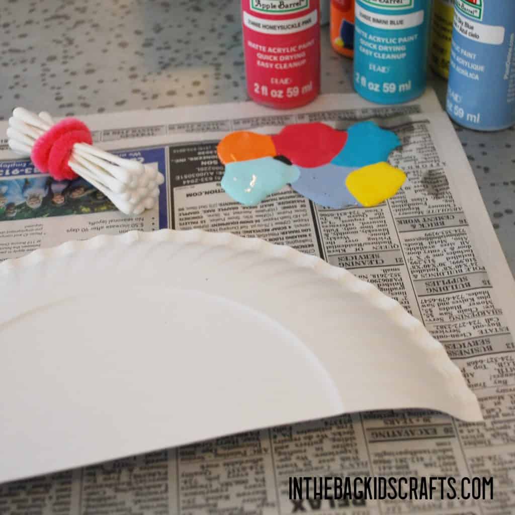 DOT PAINTING A JELLYFISH