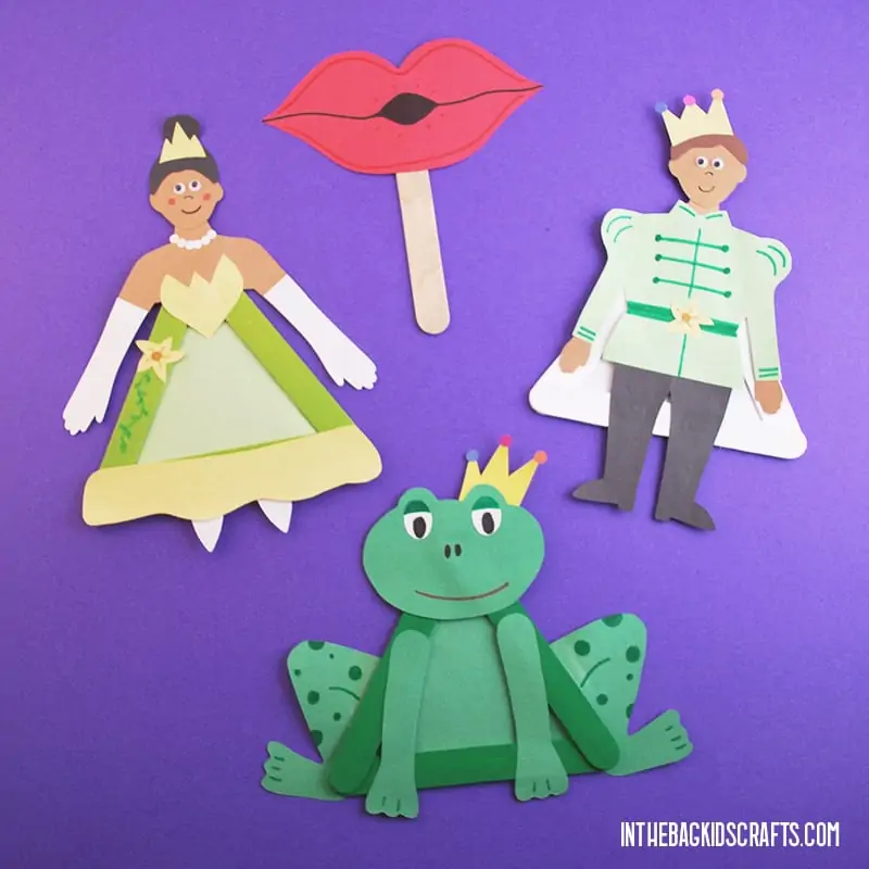 The Princess and the Frog Crafts for Kids • In the Bag Kids' Crafts