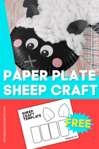 Paper Plate Sheep Craft (with FREE Craft Template) • In the Bag Kids ...