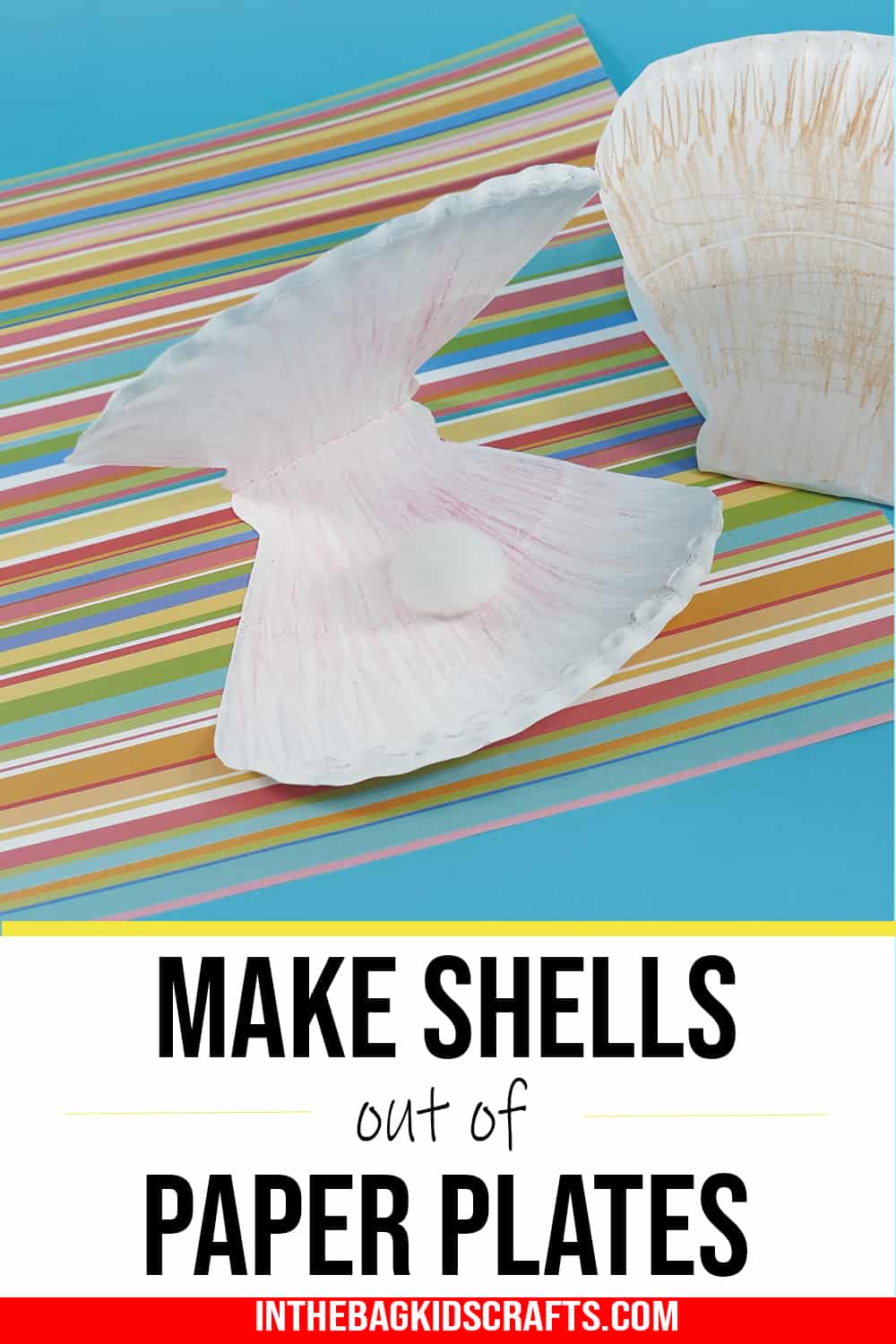 Shell Classroom Craft Shell Craft for Kids (with FREE Craft Template) • In the Bag Kids' Crafts