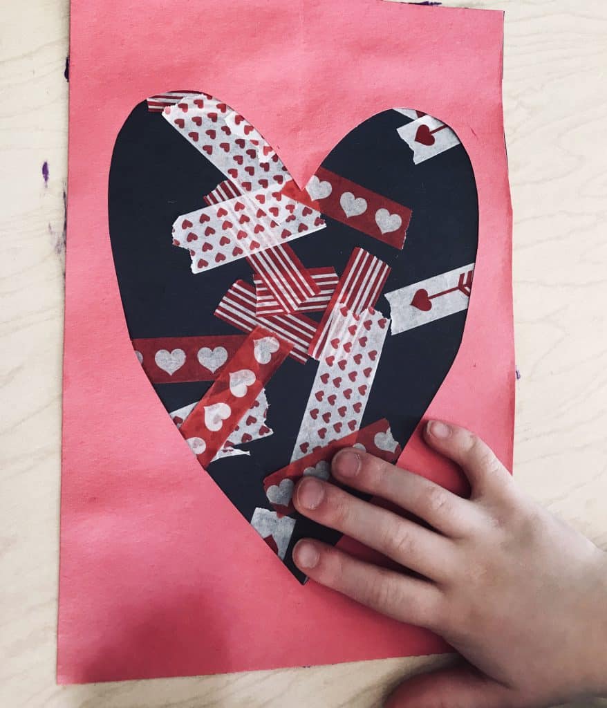 Heart Art for Toddlers